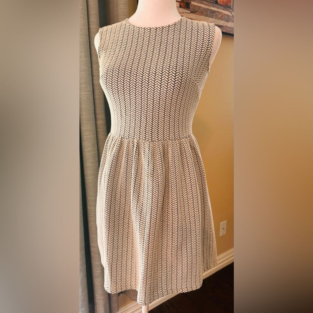 LOFT Cream Ribbed Maxi Sundress - Picture 2 of 7